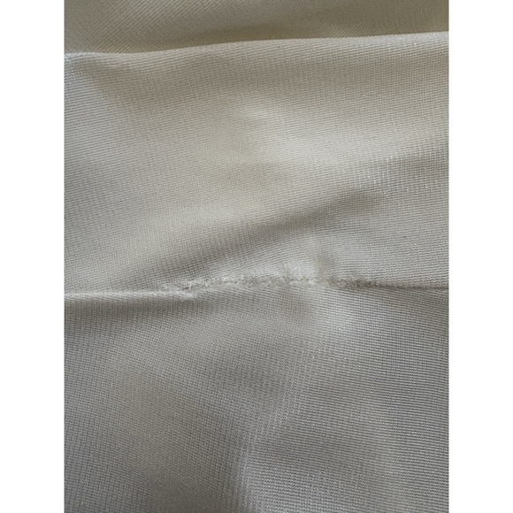 Vtg 80s Vassarette Satin Lace Teddy Romper Slip Lingerie Bridal Sz 36 Ivory - Picture 8 of 9